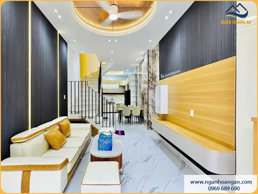 Công Ty Ốp Tường Phòng Khách Bằng Than Tre Giả Đá Uy Tín